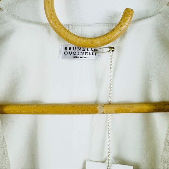 Brunello Cucinelli cotton and linen vest gilet NWT - Picture 5 of 7